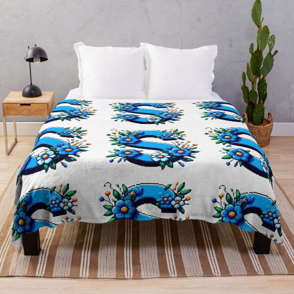 Item preview, Little Blue Flowers S designed and sold by AIrtisticPrints.