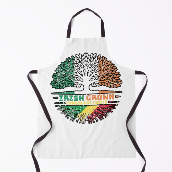 Item preview, Congo Congolese Irish Ireland Tree Roots Flag designed and sold by FlagX.