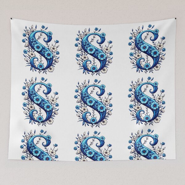 Item preview, Little Blue Flowers S designed and sold by AIrtisticPrints.