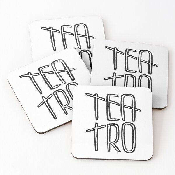 Item preview, Theatre in Spanish, Teatro designed and sold by badlydrawnbabe.