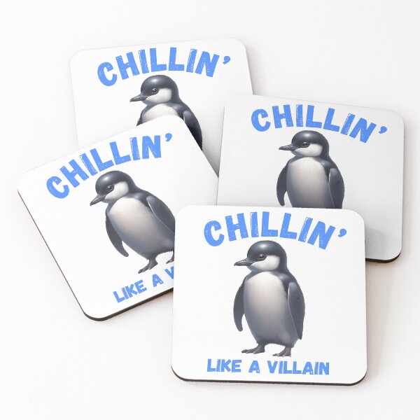 Item preview, Penguin Chillin’ Like a Villain designed and sold by pUNKnown.