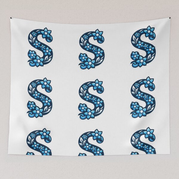 Item preview, Little Blue Flowers S designed and sold by AIrtisticPrints.