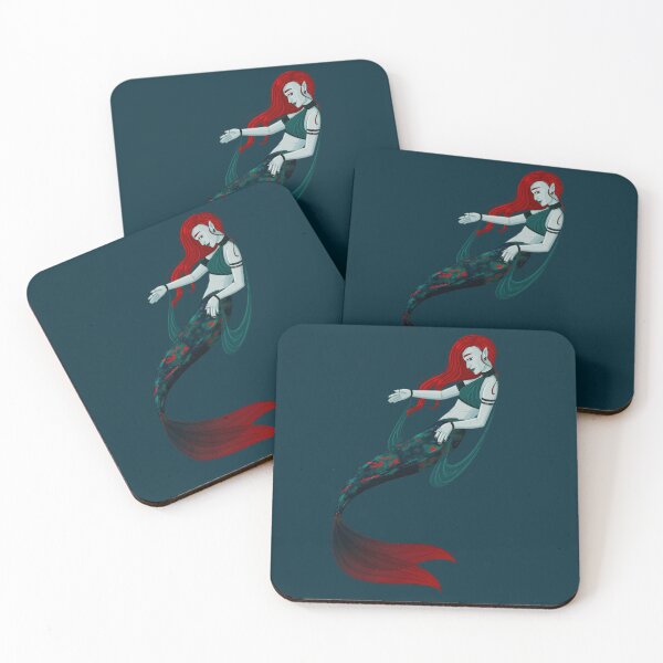 Item preview, Bloodstone Mermaid designed and sold by ellemomo-arts.