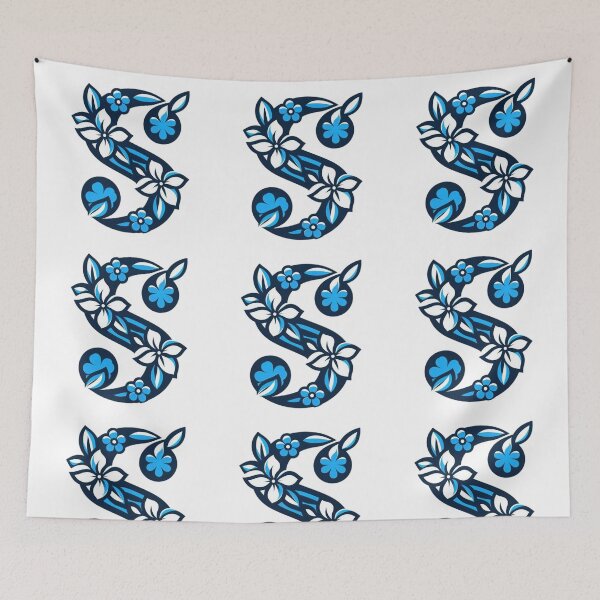 Item preview, Little Blue Flowers S designed and sold by AIrtisticPrints.