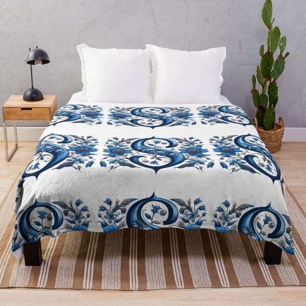 Item preview, Little Blue Flowers S designed and sold by AIrtisticPrints.