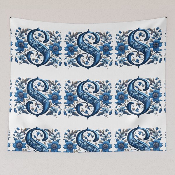 Item preview, Little Blue Flowers S designed and sold by AIrtisticPrints.