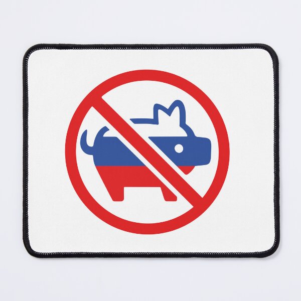 Item preview, No Pigs Allowed designed and sold by BlueRoadX.