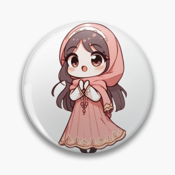 Artikelvorschau, Chibi: Hijab-Haare entworfen und verkauft von EmberlyDawn.