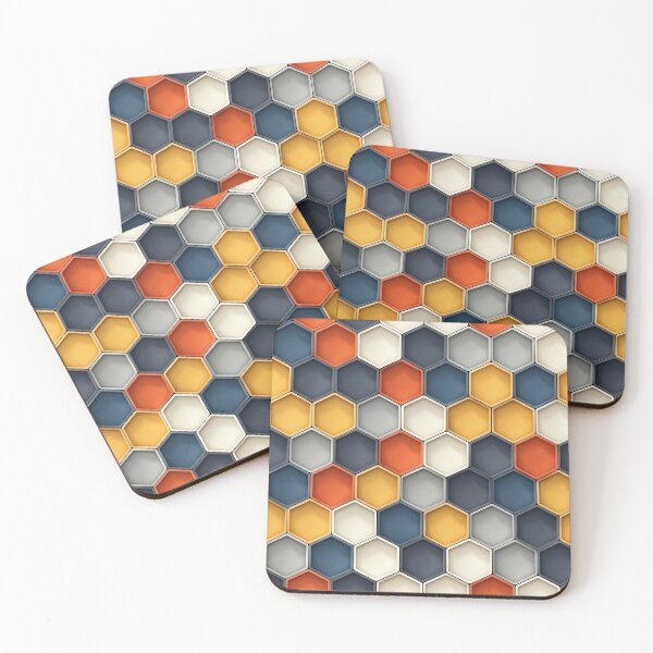 Item preview, Hexagonal Pattern designed and sold by purelypatterns.