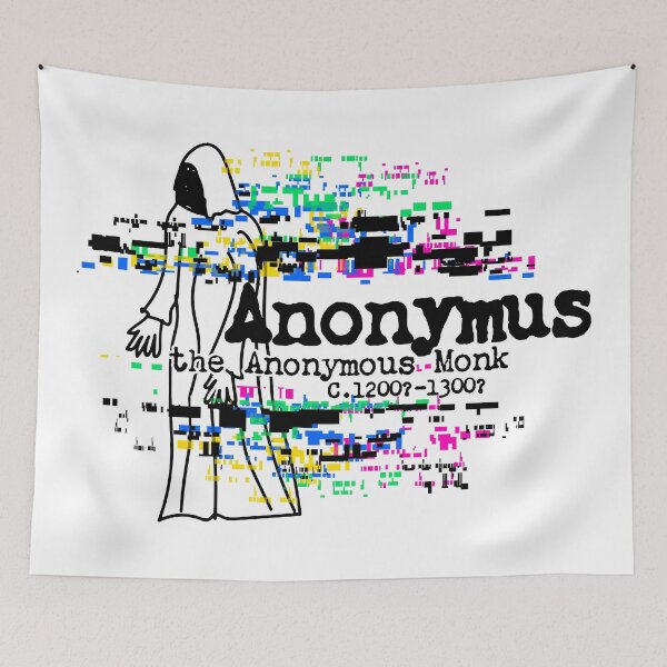 Item preview, Anonymus the anonymous monk Hungarian medieval gothic glitch 80s HD HIGH QUALITY ONLINE STORE designed and sold by bard-art.