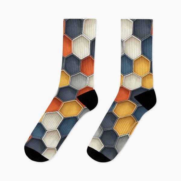 Aperçu de l'œuvre Motif hexagonal créée et vendue par purelypatterns.