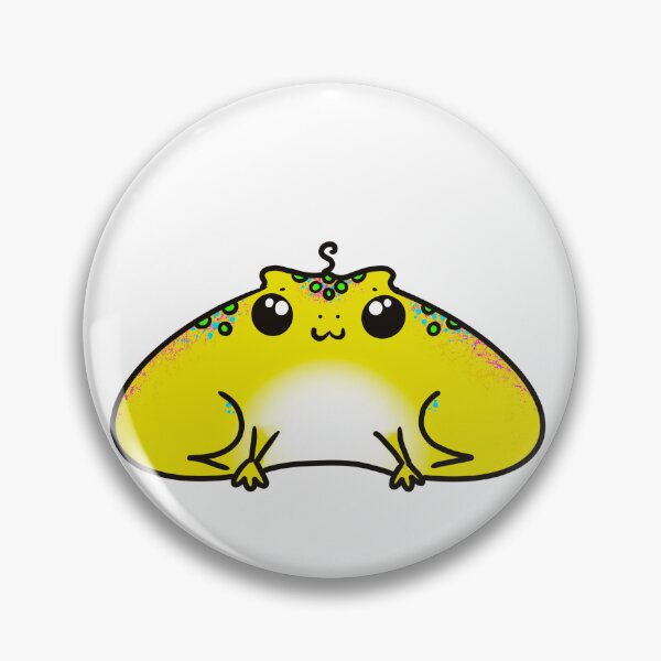 Item preview, Squishy Yellow Freckled Frog designed and sold by Bri Rogerson.