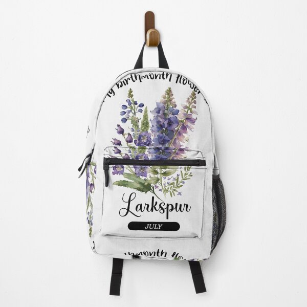 Item preview, Your BirthMonth Flower is - July - Larkspur - Stickers, T-Shirts & More designed and sold by AlienSativo.