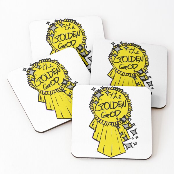 Item preview, The Golden God Yellow Ribbon designed and sold by yeetmeintospace.