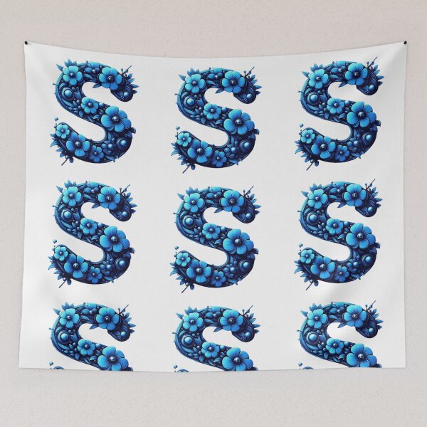 Item preview, Little Blue Flowers S designed and sold by AIrtisticPrints.