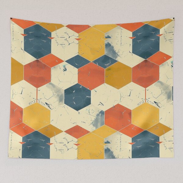 Item preview, 3d Cube Pattern designed and sold by purelypatterns.