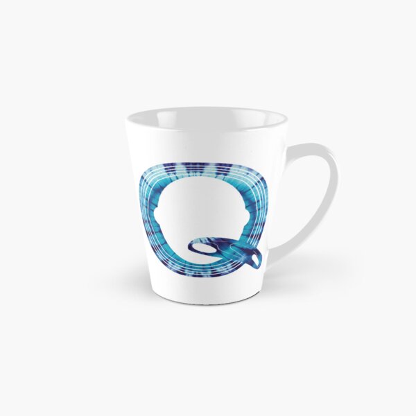 TIE-DYE LETTER Q Tall Mug