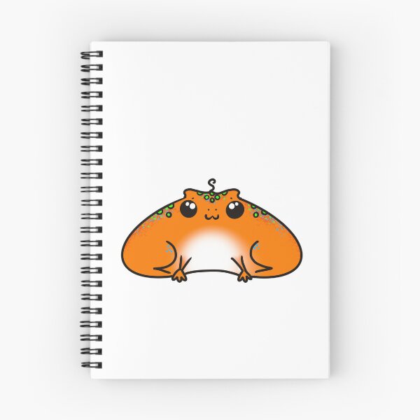 Item preview, Squishy Orange Freckled Frog designed and sold by Bri Rogerson.