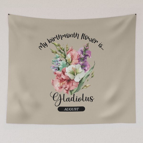 Item preview, Your BirthMonth Flower is - August - Gladiolus - Stickers, T-Shirts & More designed and sold by AlienSativo.