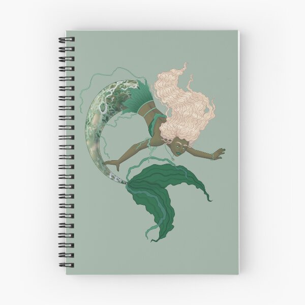 Item preview, Moss Agate Mermaid designed and sold by ellemomo-arts.