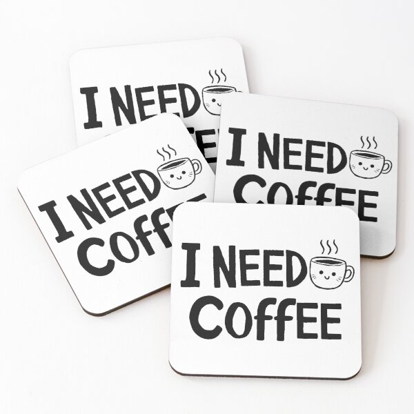 Item preview, I Need Coffee designed and sold by DabrowskiDesign.