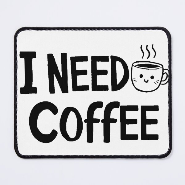 Item preview, I Need Coffee designed and sold by DabrowskiDesign.