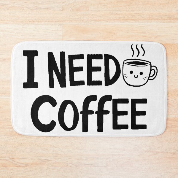 Item preview, I Need Coffee designed and sold by DabrowskiDesign.