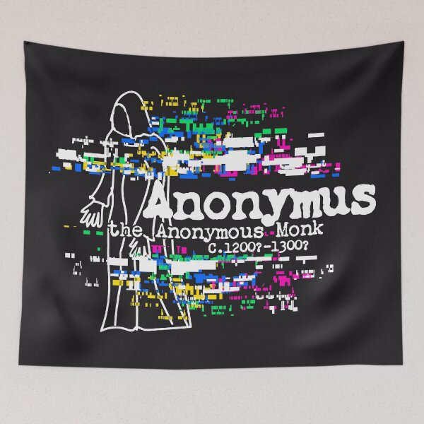 Item preview, Anonymus the anonymous monk Hungarian medieval gothic glitch 80s Black HD HIGH QUALITY ONLINE STORE designed and sold by bard-art.