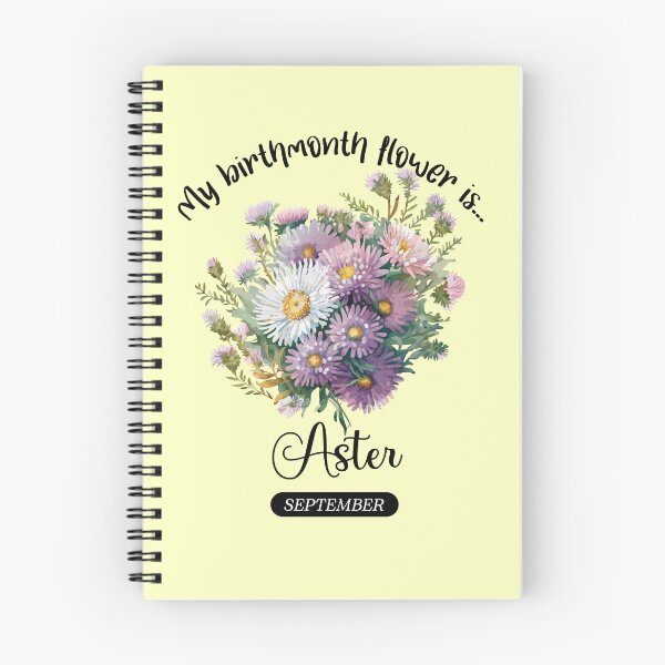 Item preview, Your BirthMonth Flower is - September - Aster - Stickers, T-Shirts & More designed and sold by AlienSativo.