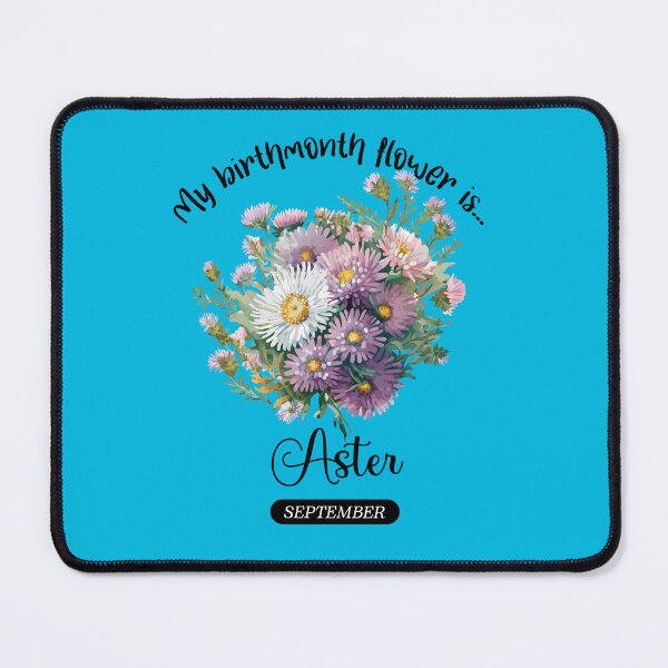Item preview, Your BirthMonth Flower is - September - Aster - Stickers, T-Shirts & More designed and sold by AlienSativo.