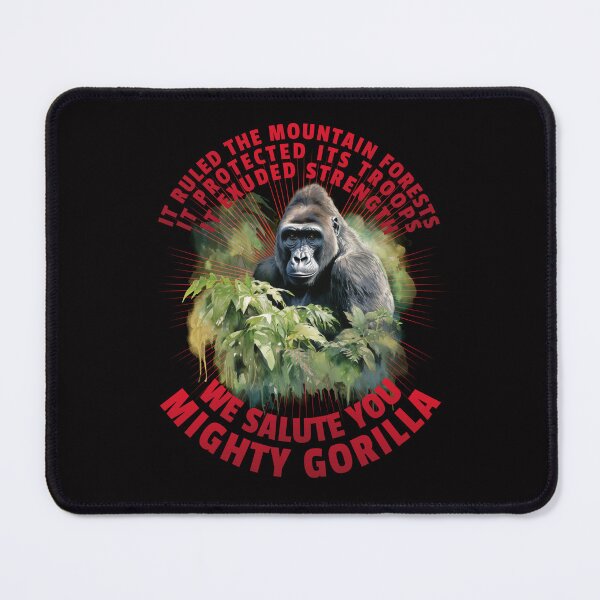 Item preview, Mighty Gorilla Powerful and Inspirational Design designed and sold by CoolCrazyQuirky.