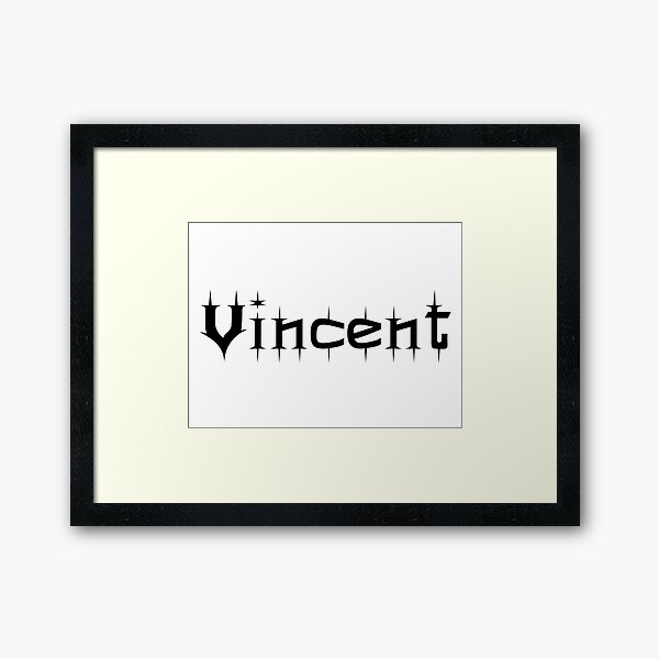 Aperçu de l'œuvre Vincent créée et vendue par Carrie Potter.
