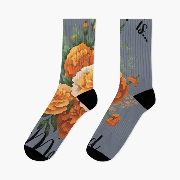 Item preview, Your BirthMonth Flower is - October - Marigold - Stickers, T-Shirts & More designed and sold by AlienSativo.