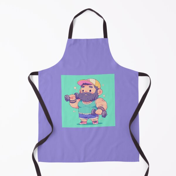 Item preview, Cute chibi muscle bear 2. designed and sold by TheVibesGallery.