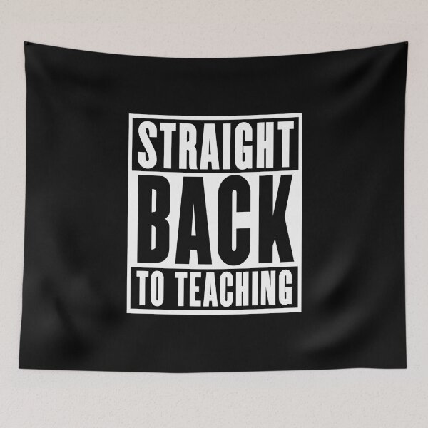 Item preview, Straight Back to Teaching Back to School designed and sold by Cat Lady Designs.