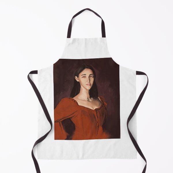 Item preview, portrait painting of a woman designed and sold by Modojo-Draws.