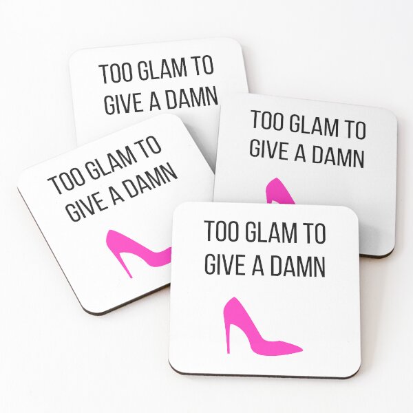 Item preview, Too Glam to Give a Damn designed and sold by tmachtan.