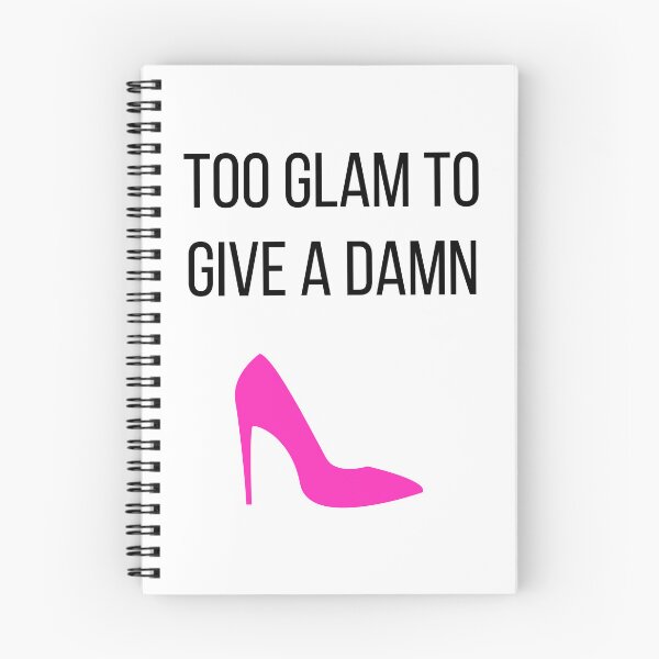 Item preview, Too Glam to Give a Damn designed and sold by tmachtan.