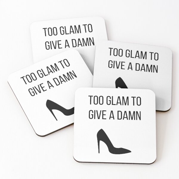 Item preview, Too Glam to Give a Damn designed and sold by tmachtan.