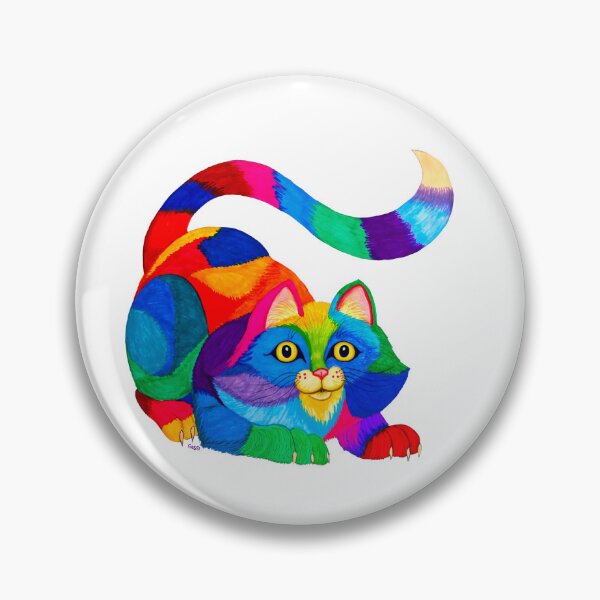 Item preview, Frisky Rainbow Cat designed and sold by Nick Gustafson.