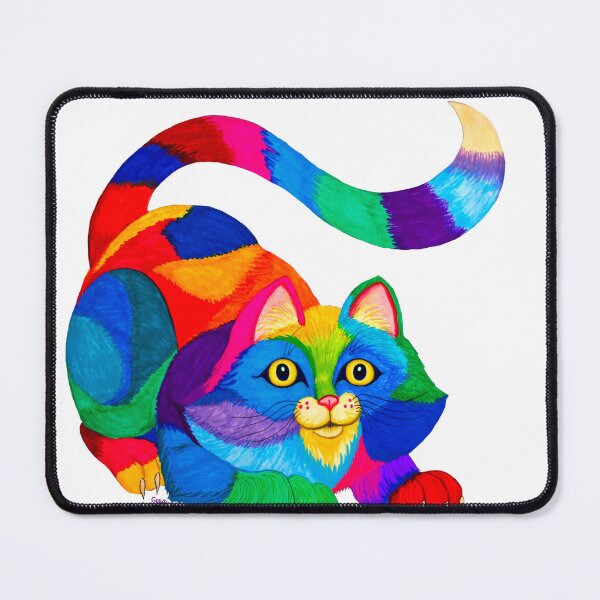 Item preview, Frisky Rainbow Cat designed and sold by Nick Gustafson.