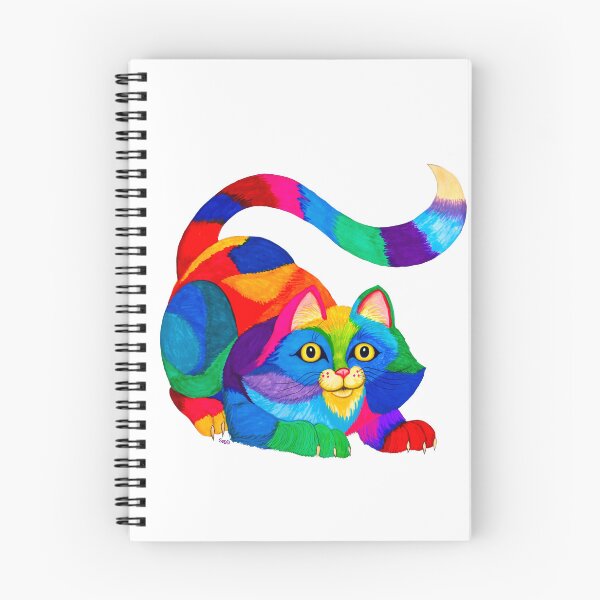 Item preview, Frisky Rainbow Cat designed and sold by Nick Gustafson.