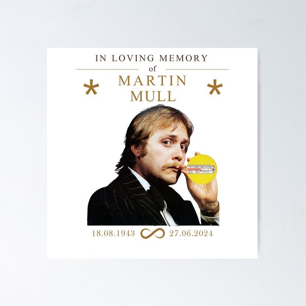 Item preview, In loving memory of Martin Mull designed and sold by eeternalrestt.