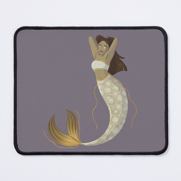 Item preview, Dendritic Agate Mermaid designed and sold by ellemomo-arts.