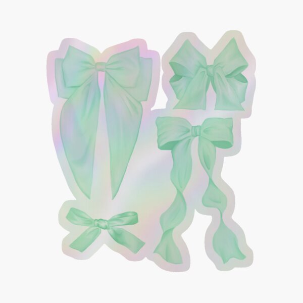Item preview, Green Ribbon Bow Collection designed and sold by rainmatthews.