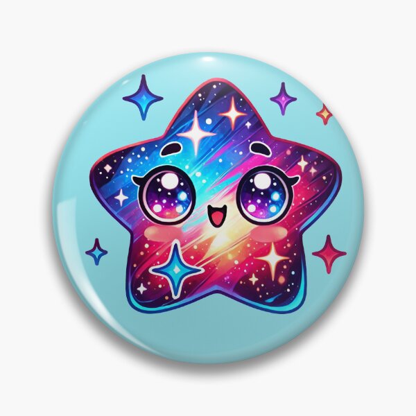 Item preview, Galactic Kawaii Star designed and sold by SeGoArtDesign.