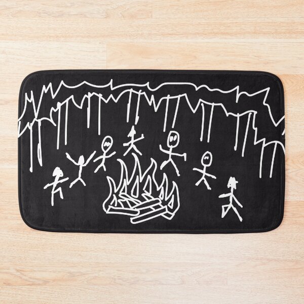 Item preview, Glade Dancing Celtic Forest Druid Wiccan Festival black and white hand drawn HD HIGH QUALITY ONLINE STORE designed and sold by bard-art.