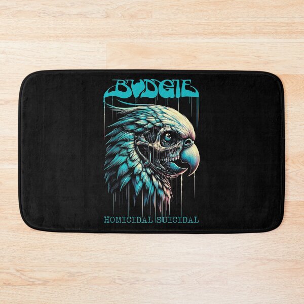Item preview, Budgie Band Homicidal Suicidal designed and sold by RafaelLima7.