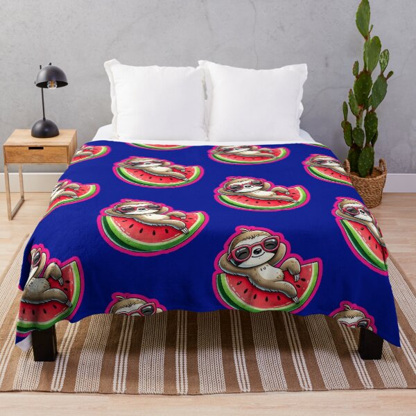 Item preview, Summer Sloth designed and sold by WoodburyLake.
