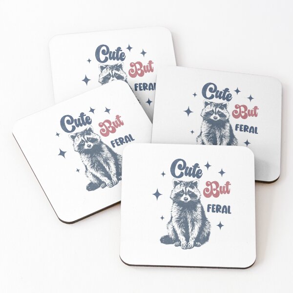 Item preview, cute but feral designed and sold by ward didoch.